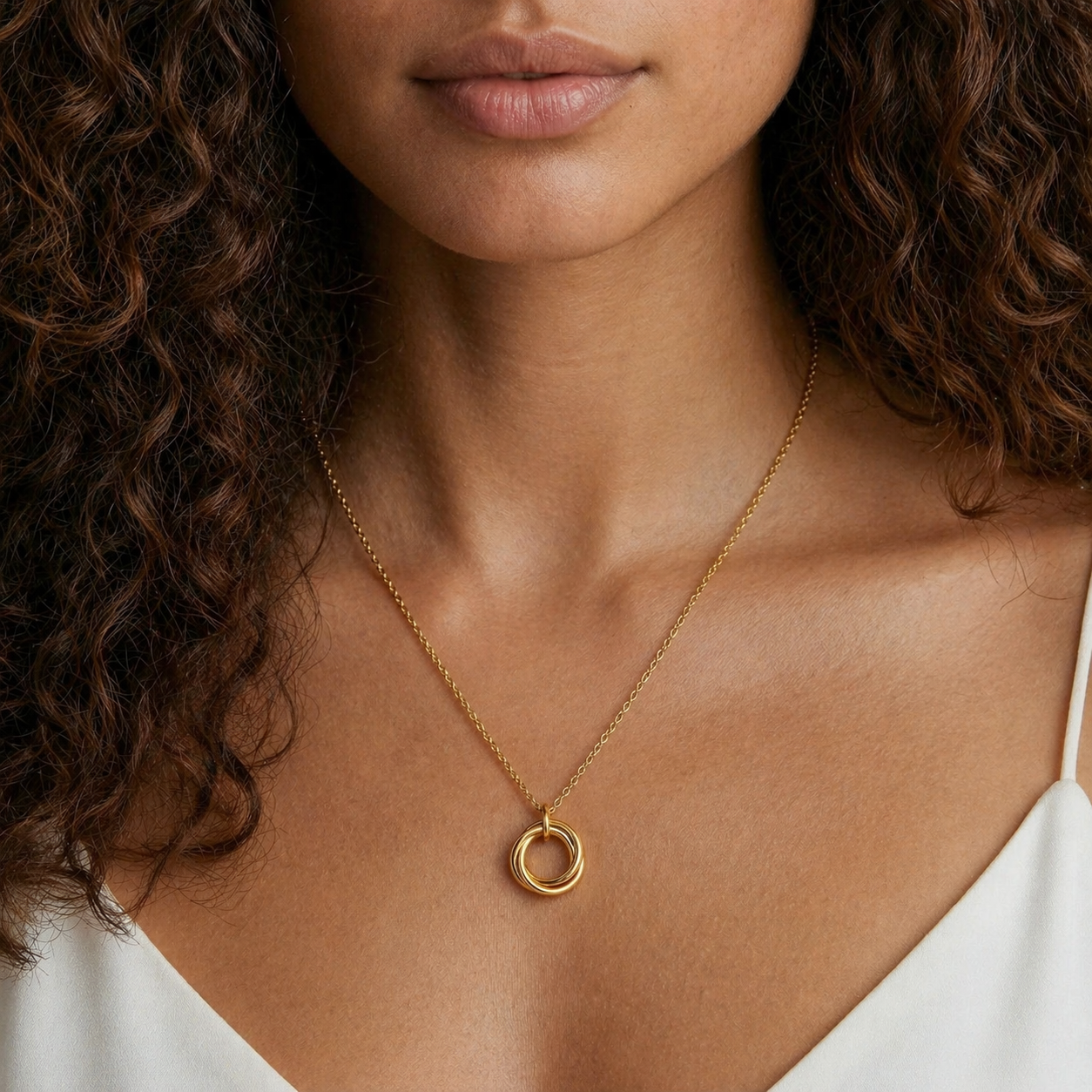 Trio Pendant Necklace