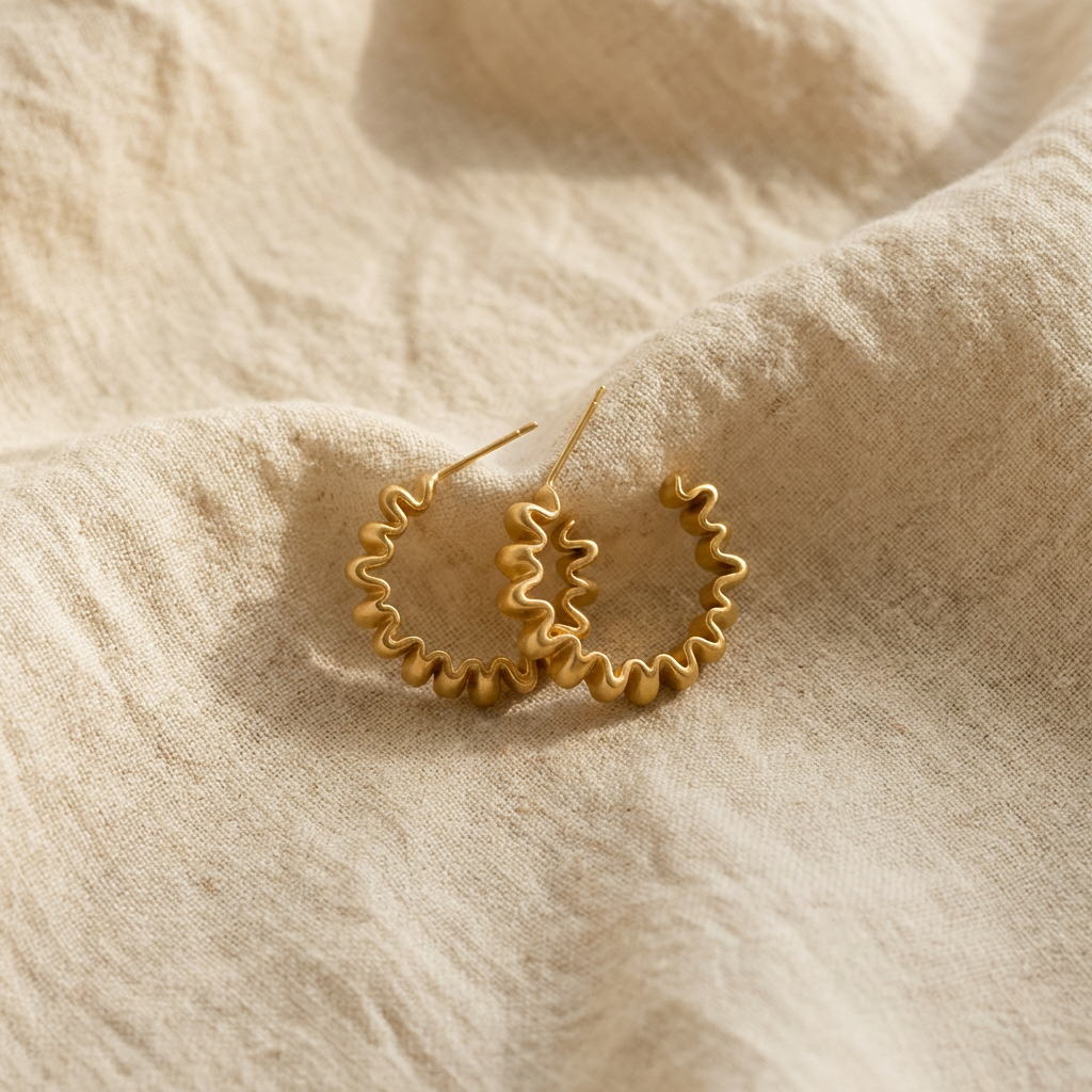 Chunky Twist Hoops