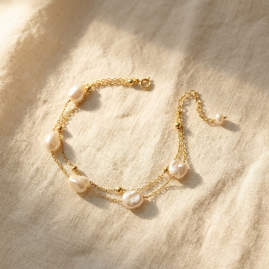 Baroque Pearl Bracelet